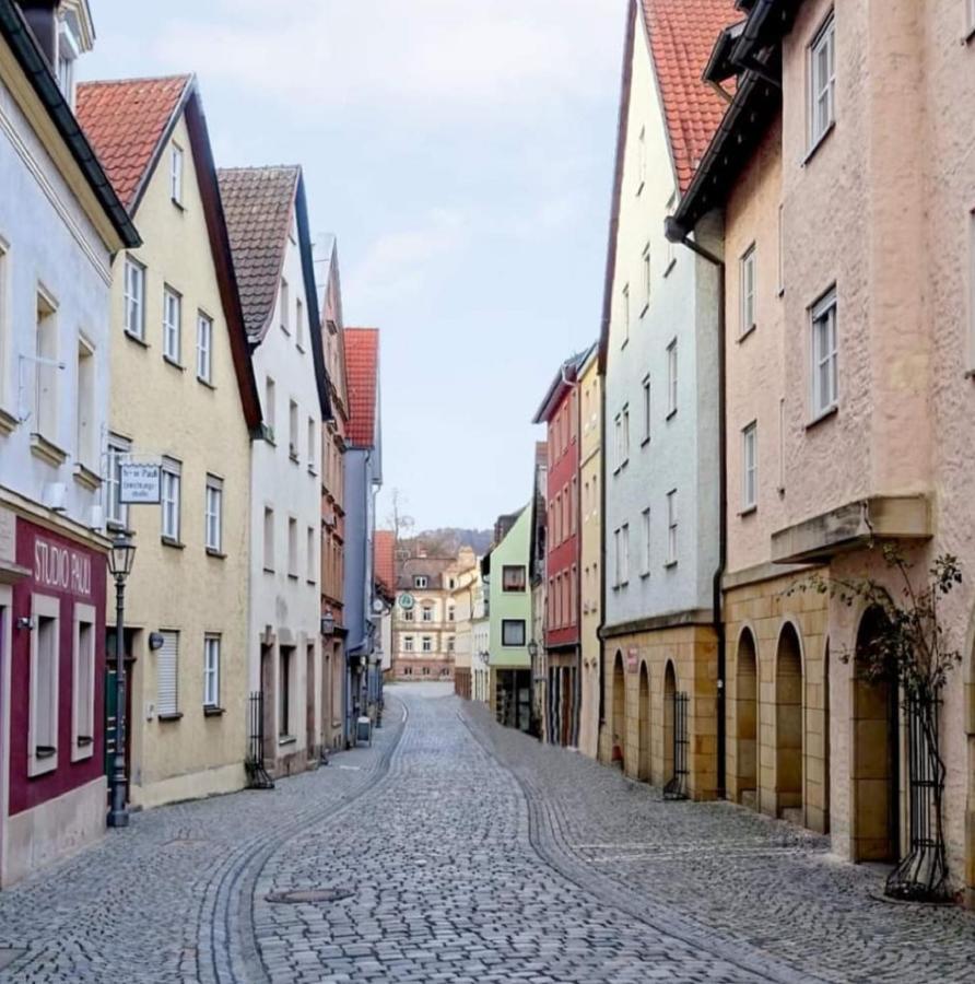 Alte Faerberei - Wohnen In Der Altstadt Kulmbach Esterno foto
